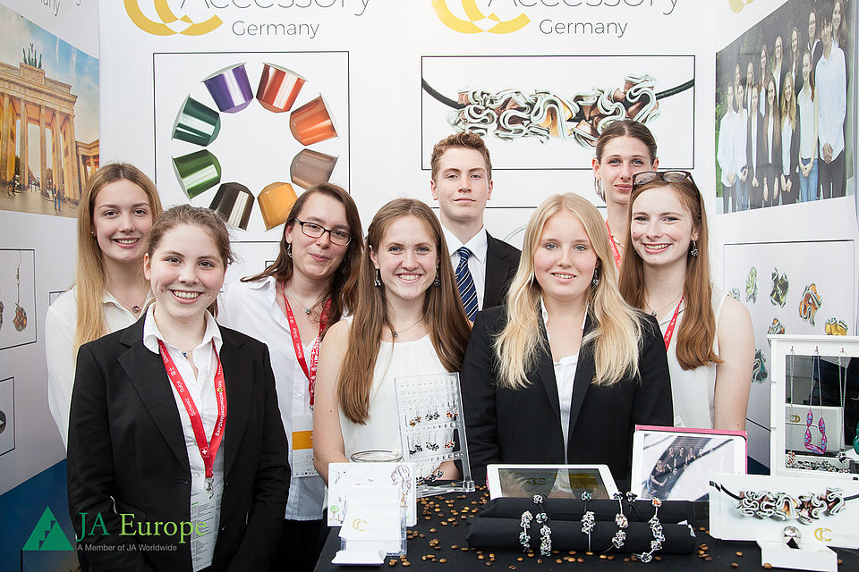 Die Schülerfirma Coffee Capsule Accessory vertrat Deutschland auf dem Europawettbewerb 2016